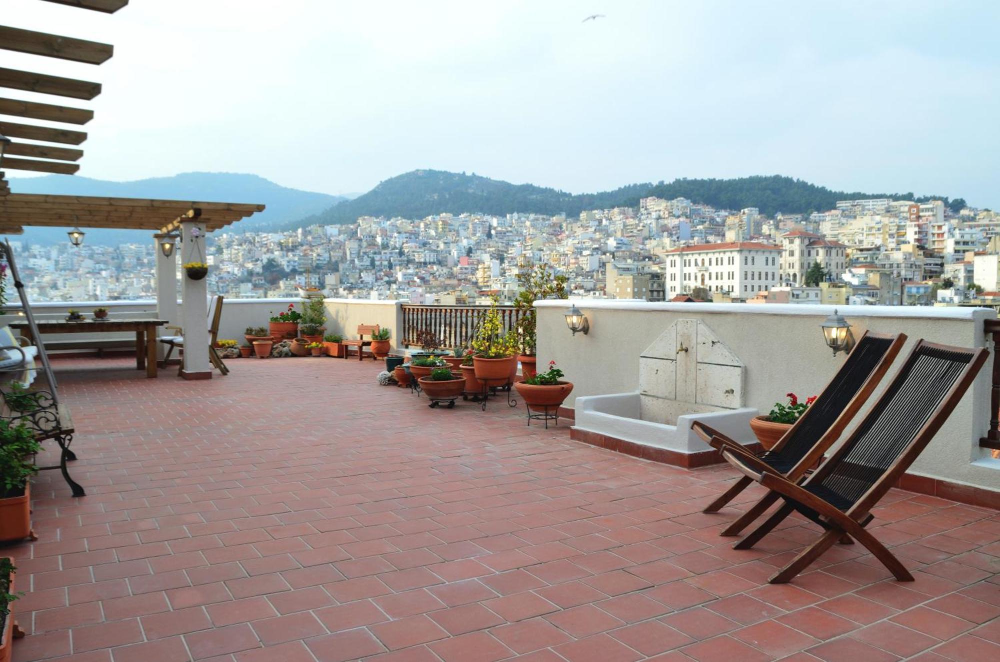 Old-Town Roof-Garden Suite Kavala Exterior foto